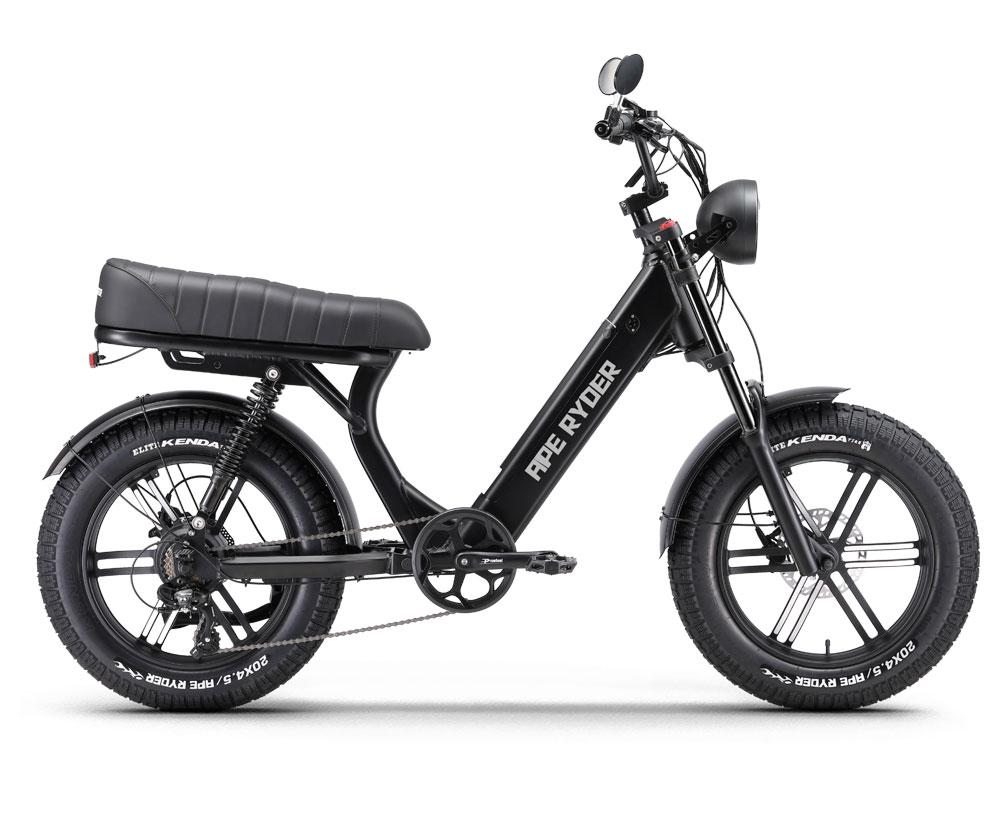 Ape Ryder The Gibbon Electric Bike - Carbon Obsidian | Ape Ryder E-bike